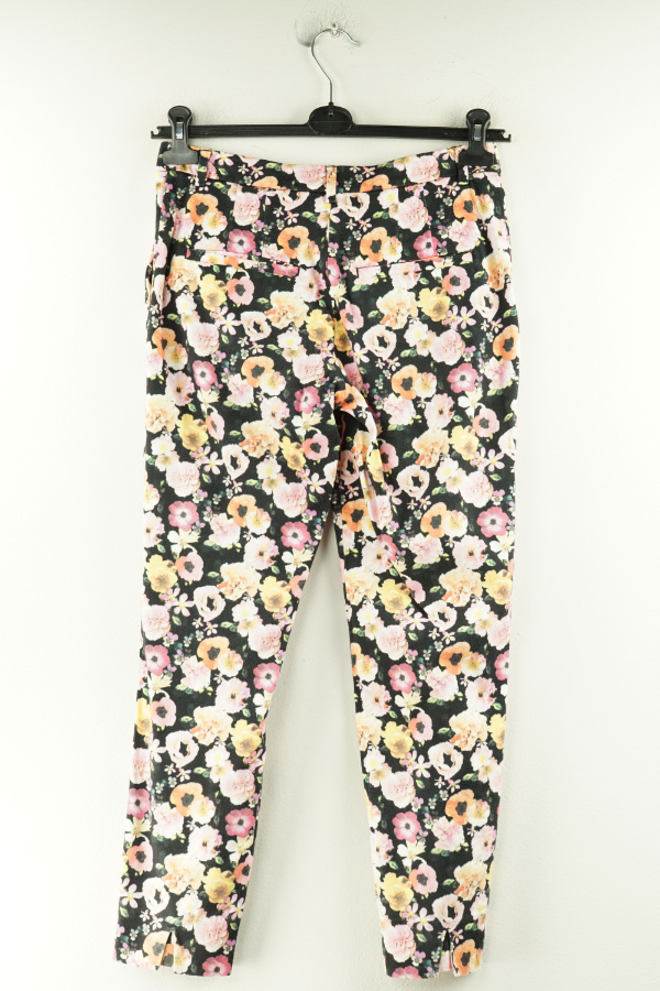 Spodnie w kolorowe kwiaty H&M - H&M zdjęcie 2