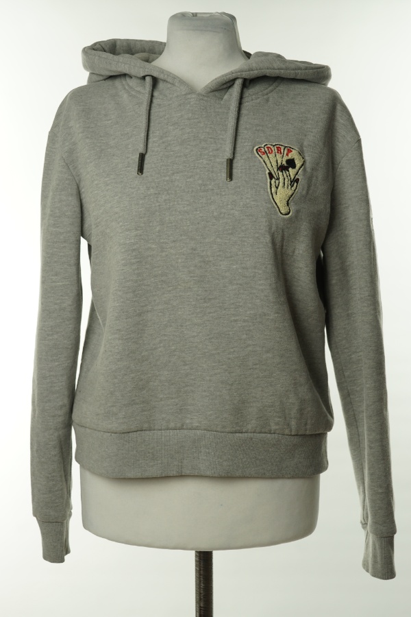 Bluza szara Superdry - SUPERDRY zdjęcie 1