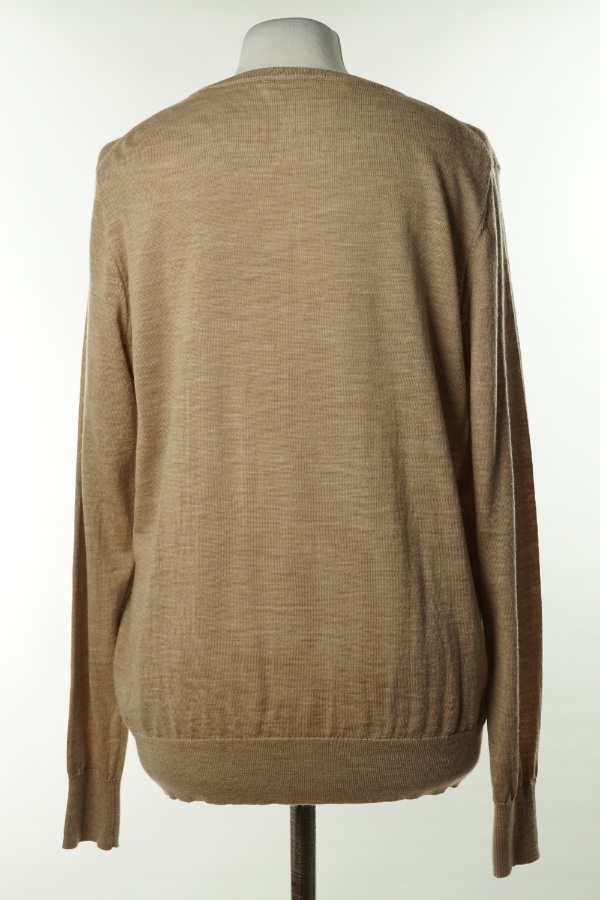 Sweter beżowy, 100% wełna merino - TCHIBO zdjęcie 2