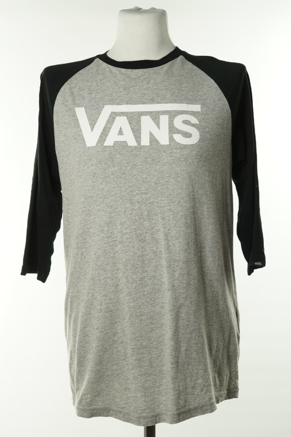 Bluzka szaro - czarna Vans - VANS zdjęcie 1