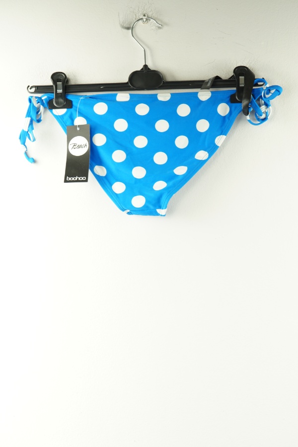 Dół od bikini niebieski w białe grochy - BOOHOO zdjęcie 2