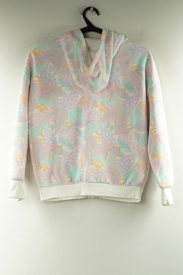 Bluza miętowo-pomarańczowa kwiecista - DUNNES STORES zdjęcie 2