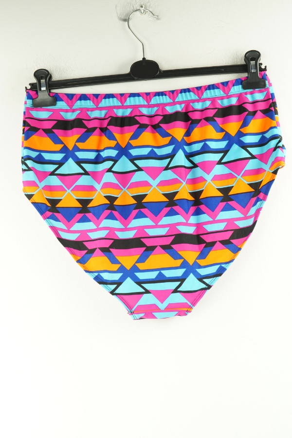 Dół od bikini wielokolorowy we wzory geometryczne - BRAK METKI Z NAZWĄ PRODUCENTA zdjęcie 2