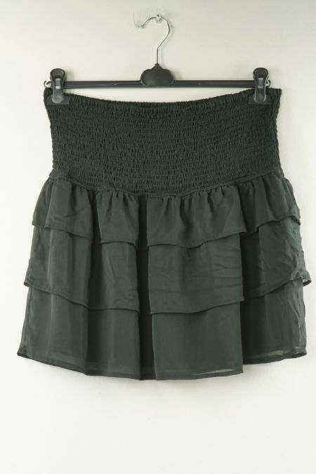 Spódnica czarna z falbankami