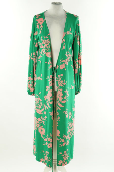 Narzutka zielona w różowe kwiatki, ASOS