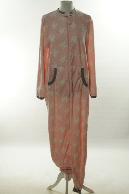 Onezee różowe w biały wzór Primark