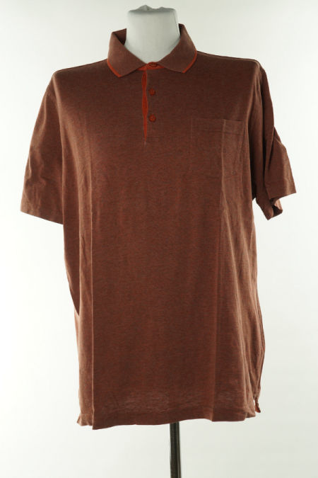 Koszulka polo brązowa 