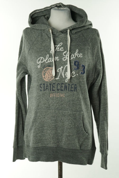 Bluza szara z napisem, H&M