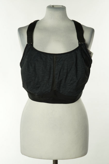 Biustonosz grafitowy melanż