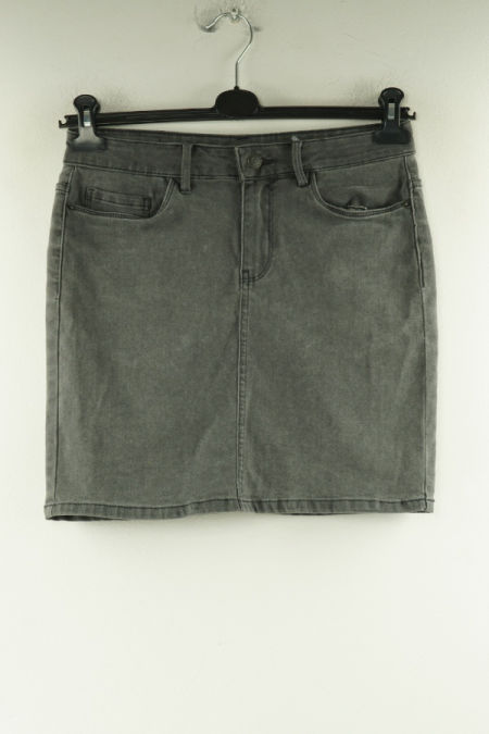 Spódnica szara jeansowa