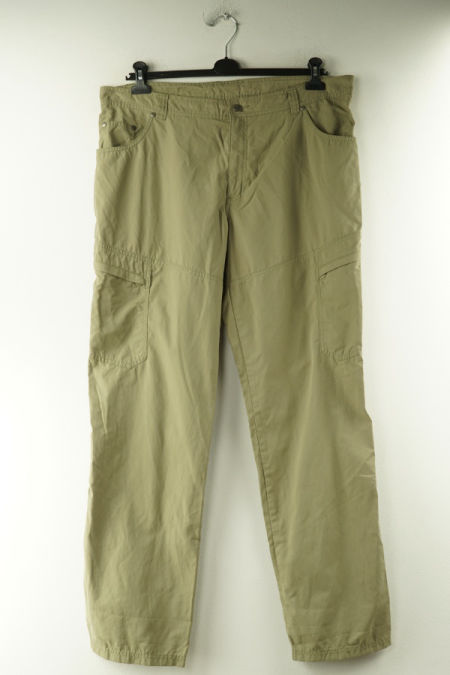 Spodnie oliwkowe jeansowe bojówki