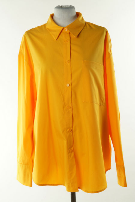 Koszula żółta z dużą kieszenią