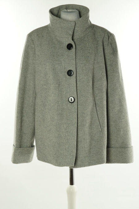 Kurtka szara(38%wełny)