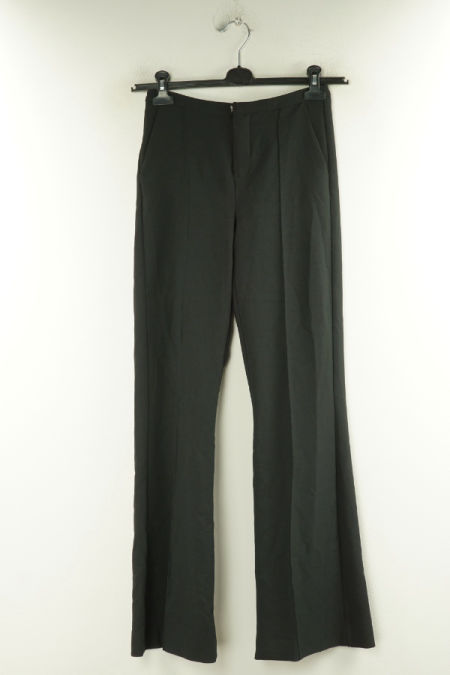 Spodnie materiałowe czarne eleganckie