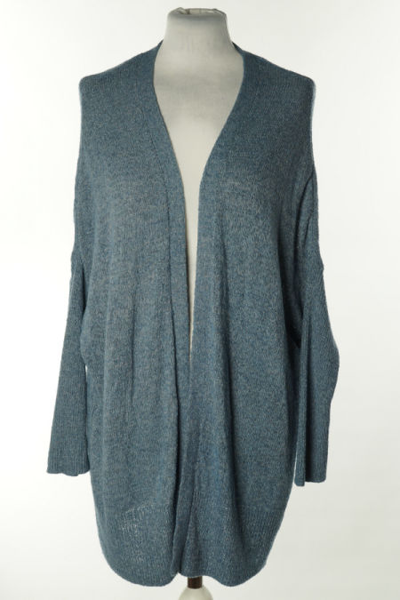 Narzutka sweterkowa ciemnoniebieska