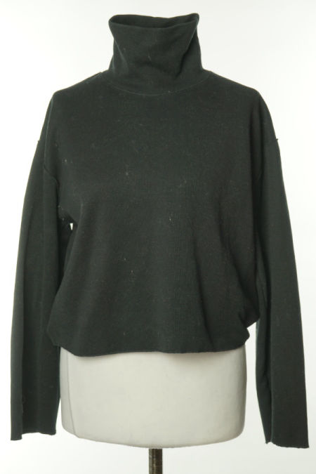 Sweter czarny golf, ZARA