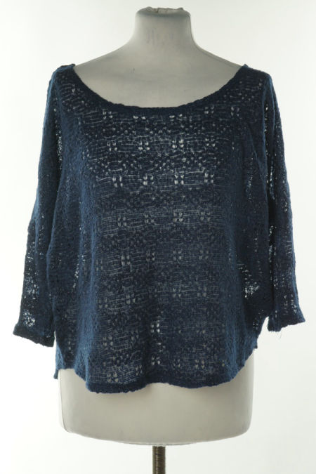 Bluzka sweterkowa granatowa