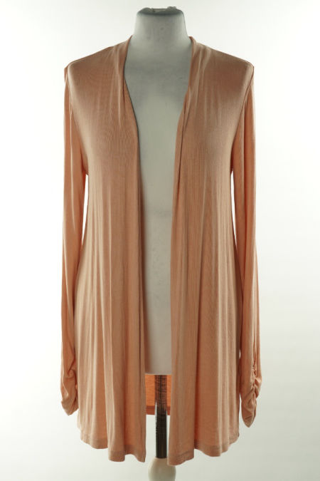 Narzutka cienka morelowa prążkowana