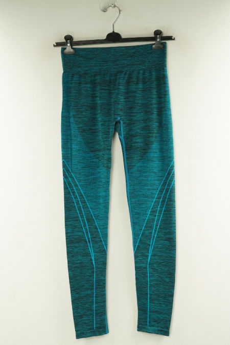 Legginsy niebieskie melanż