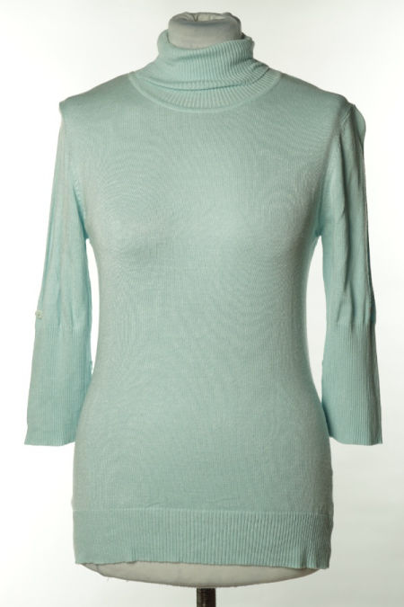 Sweter niebieski golf