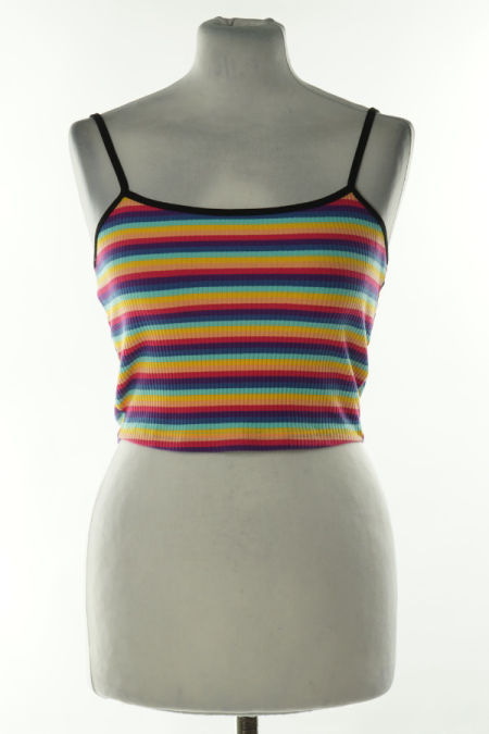 Top wielokolorowy w paski