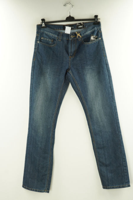 Spodnie granatowe jeansowe