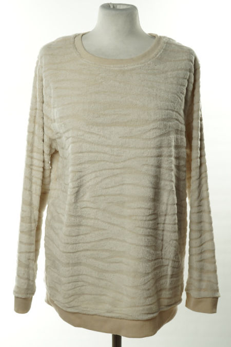 Bluza biało - beżowa miś Primark