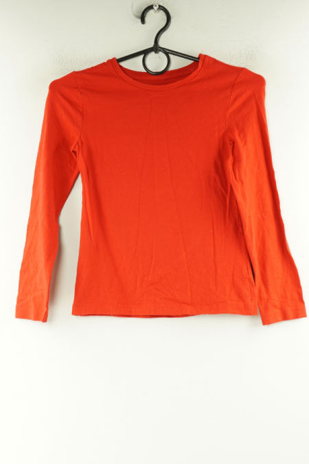 Bluzka czerwona gładka