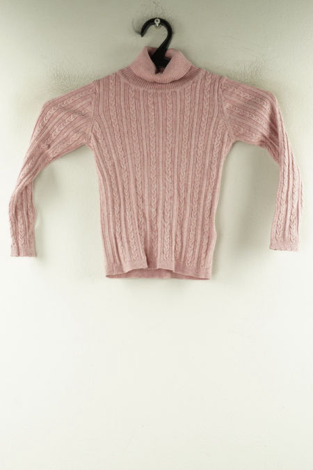 Sweter różowy golf