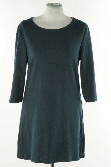 Sukienka granatowa gładka