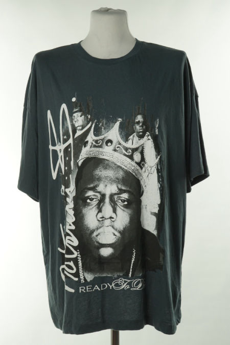 Koszulka grafitowa z nadrukiem