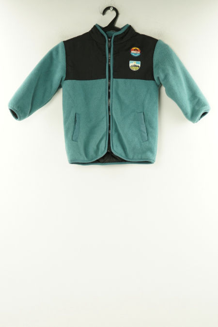 Kurtka niebiesko-czarna