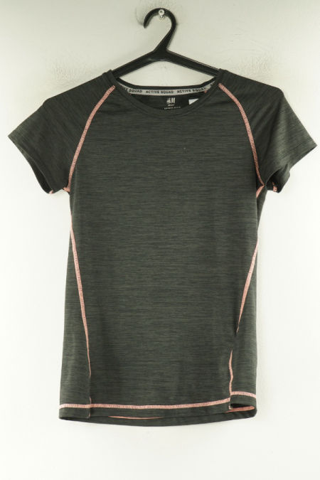 Koszulka szara sportowa, H&M