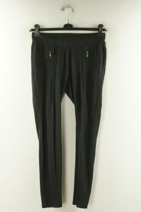 Spodnie materiałowe czarne