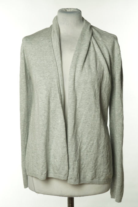 Narzutka szara sweterkowa