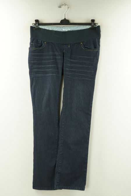 Spodnie granatowe jeansowe