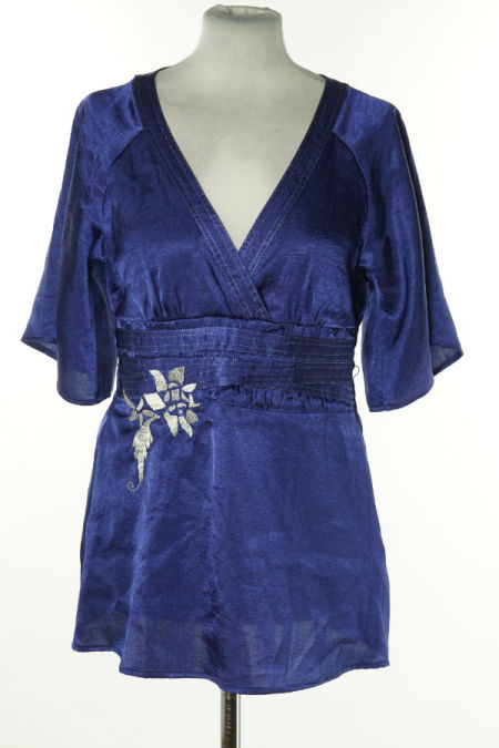 Bluzka fioletowa a'la satyna