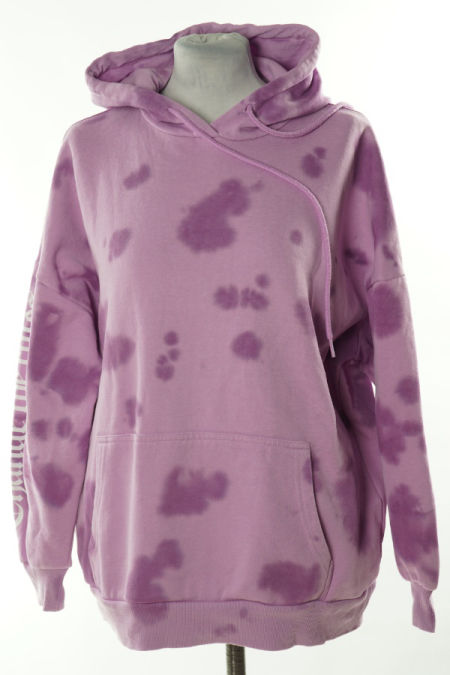 Bluza różowa w ciapki