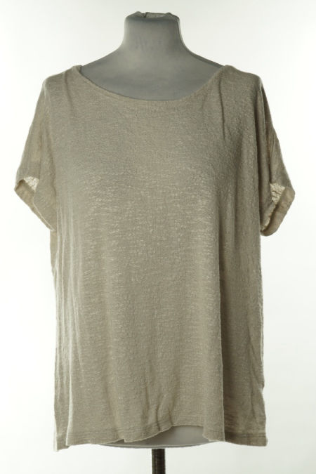 Koszulka sweterkowa beżowa