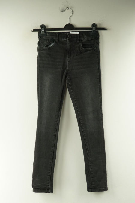 Spodnie ciemnoszare jeansowe