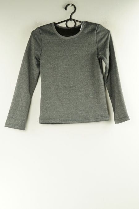 Bluzka szara ocieplana