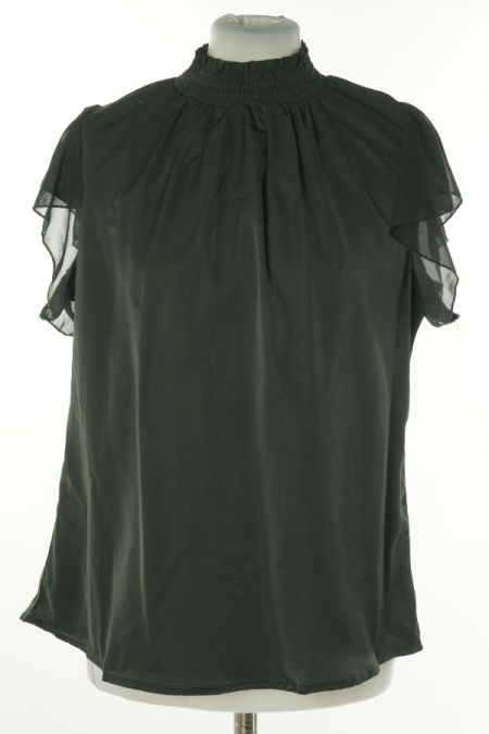 Bluzka czarna ze stójką