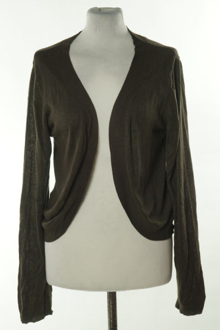 Narzutka brązowa sweterkowa