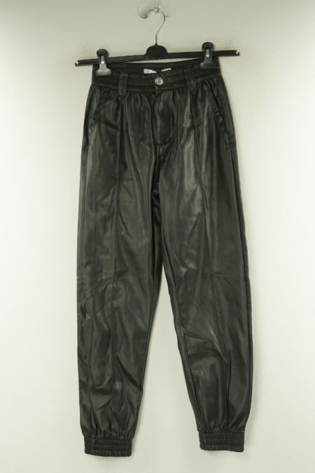 Spodnie ekoskóra czarne