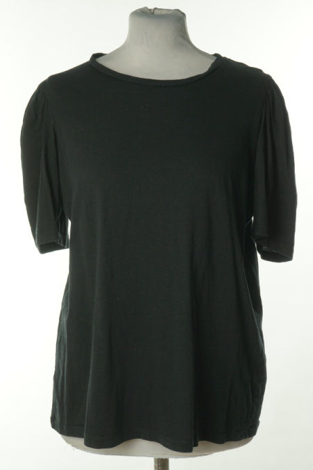 Koszulka czarna z bufiastymi rękawami