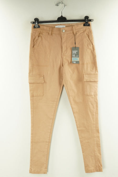 Spodnie jeansowe łososiowe