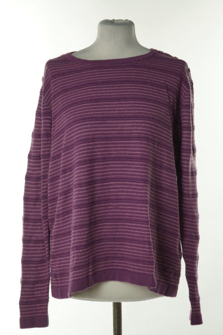 Sweter cienki fioletowy