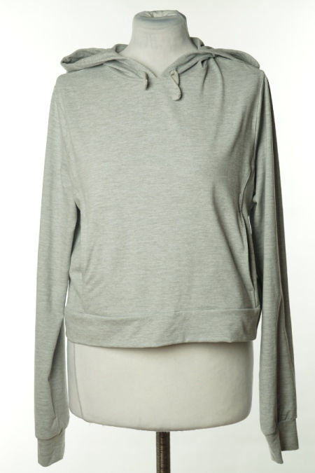 Bluza szara z kapturem