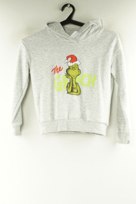 Bluza świąteczna szara GRINCH