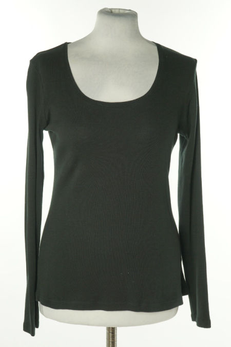 Bluzka czarna gładka